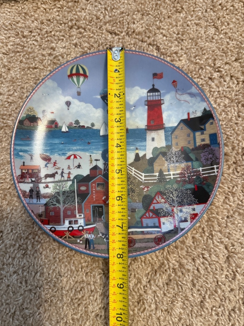 Vintage Bradford Exchange | Beachfront Fun Jane Wooster Scott Decorative Plate - Picture 5 of 5
